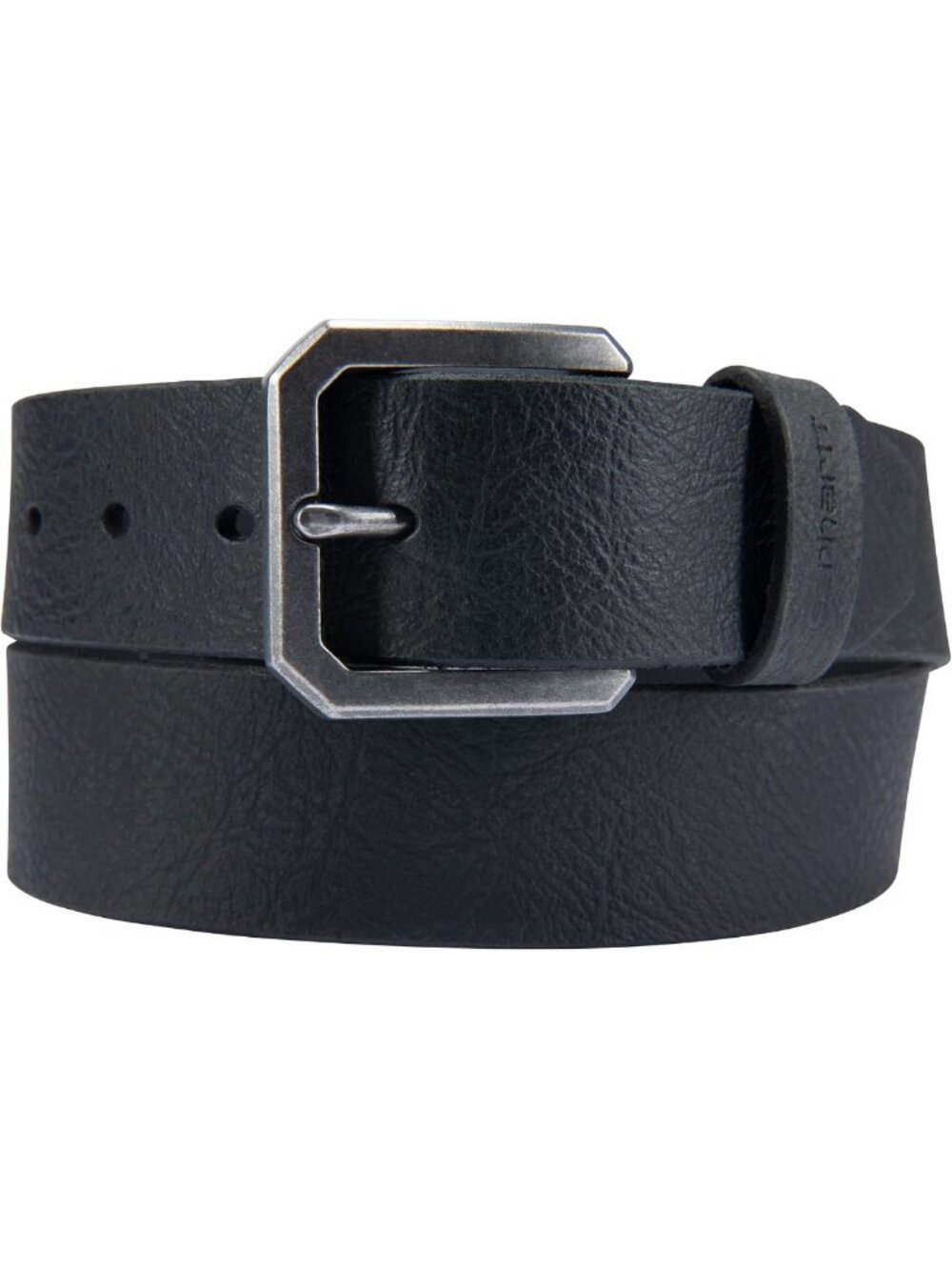 Durable Full Grain Saddle Leather Classic Belt with Rugged Antique Nickel